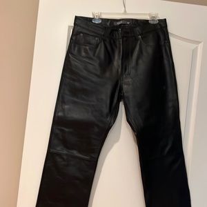 Leather men’s pants